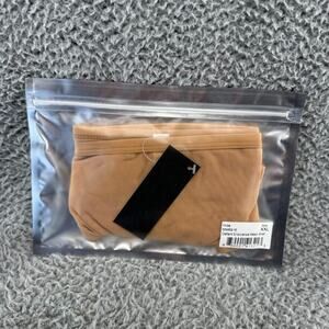 Todd Sanfield Brief Underwear mens 2XL Tan Hide Defiant Endurance Mesh NEW